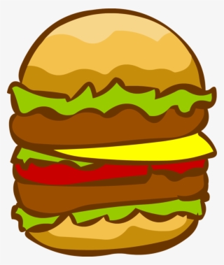 821 X 973 14 - Double Burger Clip Art