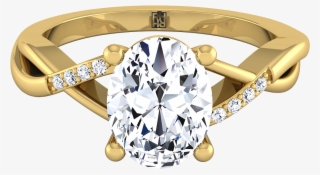 Oval Shaped Engagement Ring