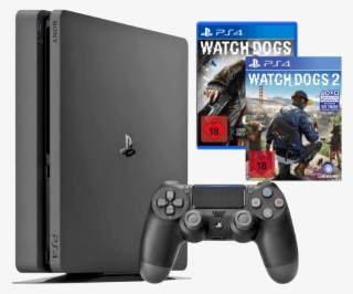 Sony Playstation 4 Konsole Slim 1tb Watch Dogs - Playstation 4 С Игра