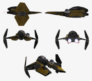 Republic Interceptor - Jedi Starfighter Battlefront 2