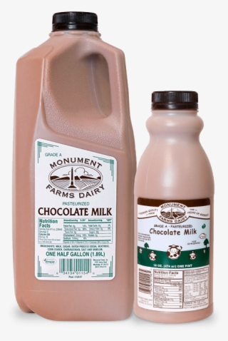 A Pint And Half Gallon Of Monument Farms Whole Local - Bottle