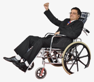 Mr Girish Gogia The Positive Motivational Speaker - Guy In Wheelchair Transparent