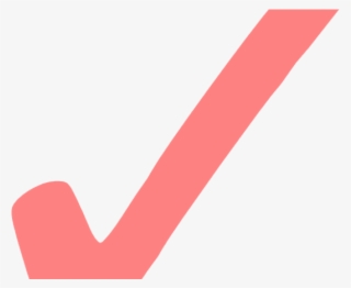 Pink Check Mark