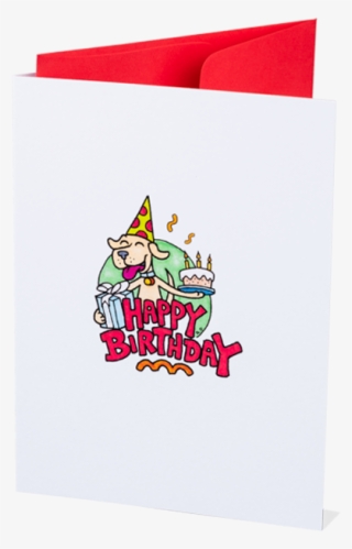 Puppy Birthday Card - Crest