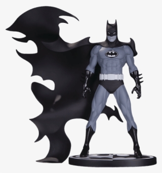Batman Black & White Statue By Norm Breyfogle - Dc Collectibles Batman Black & White Statue
