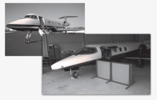 Sometimes It Is Just Not Feasible To Pile In Dirt, - Learjet 35