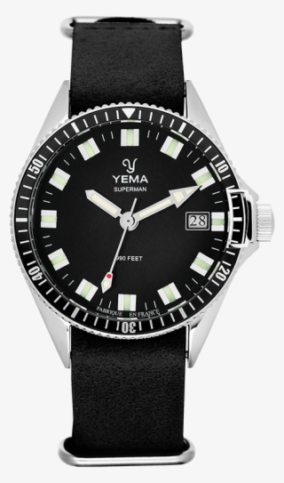 Yema Superman Black Quartz - Watch