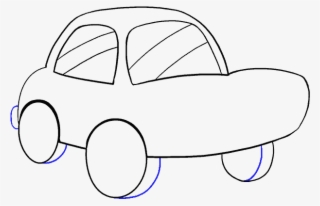 How To Draw Cartoon Car - Drawing