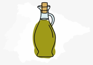 The Olea Europaea, Or Olive Tree, Has Been Part Of - Glass Bottle