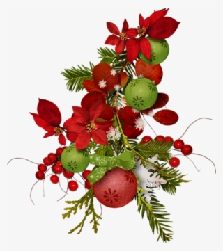 Nouvel An - Bouquet Fleur Noel Png