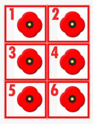 Poppies Combination Bundle - Hearts With Numbers 1 10