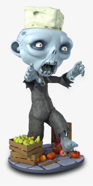 Thank You For Visiting The Tofu The Vegan Zombie Site - Illustration