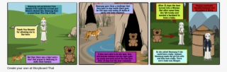Story Of The Tiger And The Bear - Cartoon