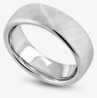 Standard View Of Wbhz75 In White Metal - Titanium Ring