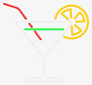 Free Png Download Neon Cocktail Png Images Background - Neon Cliparts Png