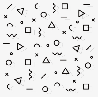 #pattern #patterns #background #tumblr #doddle #black - Free Memphis Pattern