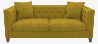 Yellow Sofa Transparent Background - Loveseat