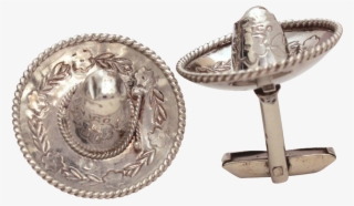 Sterling Silver Mexican Sombrero Hat Silver Mexico - Antique