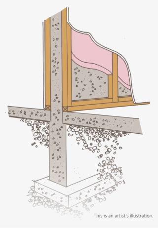 The Uncommon Concrete Walls Is What Gives Oceola Landing - Illustration