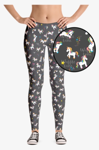 U Is For Unicorn - Leggings