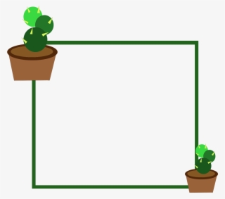 Carino Fresco Cactus Quadrato Png E Psd - Cartoon