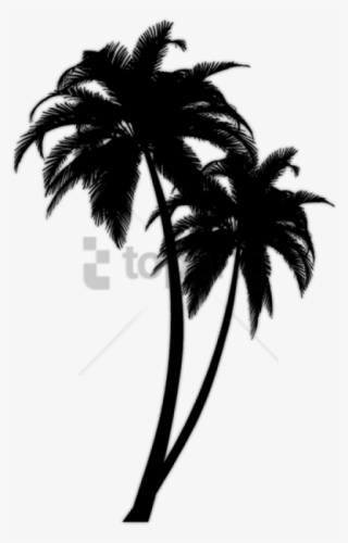 Free Png Black Palm Tree Png Image With Transparent - Black Palm Tree Png