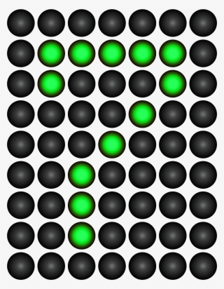 Digital Number Seven Green Png Clip Art Image - Instagram Highlight Covers Black