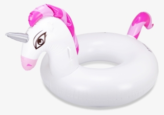 Unicorn Round Tube Pool Float - Inflatable