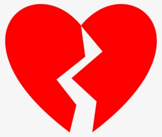 Medium Image - Broken Heart Clipart