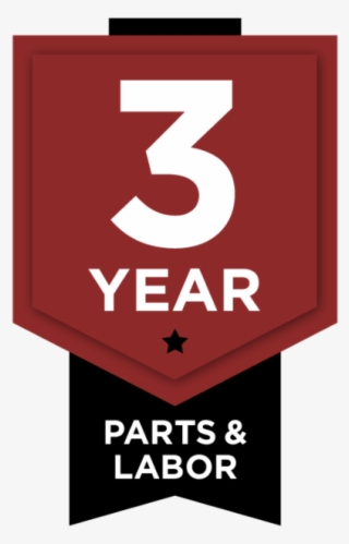 3 Year Parts And Labor Warranty