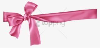 Free Png Pink Ribbon Border Png Image With Transparent - Pink Ribbon Bow Png