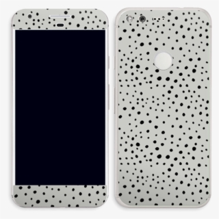Various Black Dots Skin Pixel - Phone 8 Case Dots