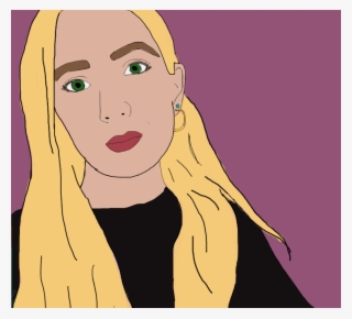 #girl #draw #blonde - Cartoon