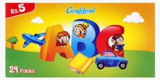 Candyland Abc Jelly 24x13g Box Candyland Abc Jelly - Construction Set Toy