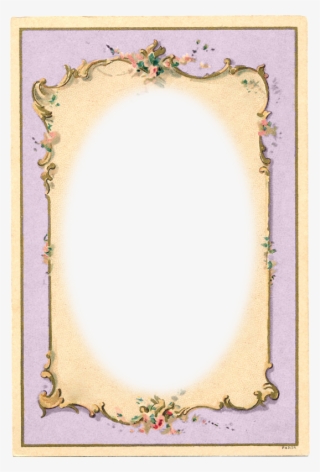 Vintage Frame ~ Zibi Vintage Scrap - Vintage Tea Party Background