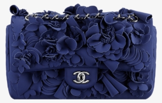 Chanel Flap Flower Bag - Chanel Camellia Bag Blue