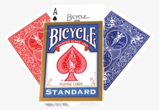 Rider Back International Standard Index - Bicycle Standard Playing Cards Black