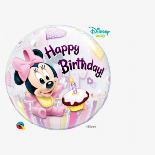 Disney - Happy 1st Birthday Girl Minnie Mouse