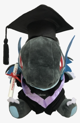 Mega Charizard X Cuhk / Mega噴火龍x中大畢業公仔 - Stuffed Toy