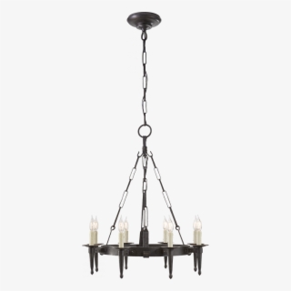 Branson Small One-tier Ring Torch Chandelier In - Chandelier