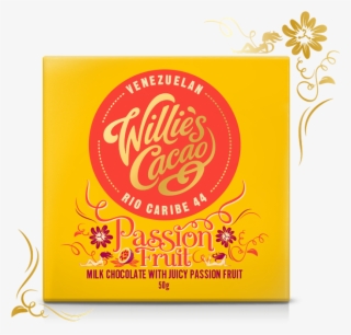 Passion Fruit Milk Chocolate 50g - Willies Cacao