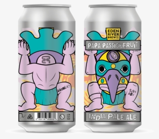 Totem Pole / Eden Student Design Project / Papa Passionfruit - Pint Glass