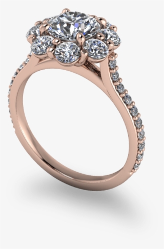 Vintage White Gold Sapphire And Diamond Bespoke Halo - Vintage Halo Engagement Rings Designer