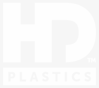 Hd Plastics White Logo - Poster