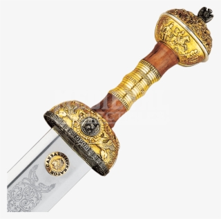 Gold Julius Caesar Sword - Weapon Did Julius Caesar Use