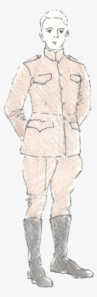 Rendering For A Soldier - Standing