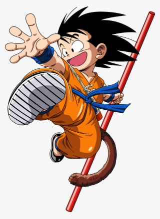 Goku Niño - - Dragon Ball Goku With Power Pole