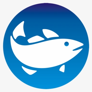 Fishing Icon Png - Fish In A Circle Symbol