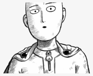 One Punch Man Clipart Saitamaone - One Punch Man Drawing Easy