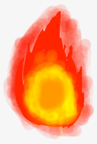 Drawing - Normal Fire - Illustration